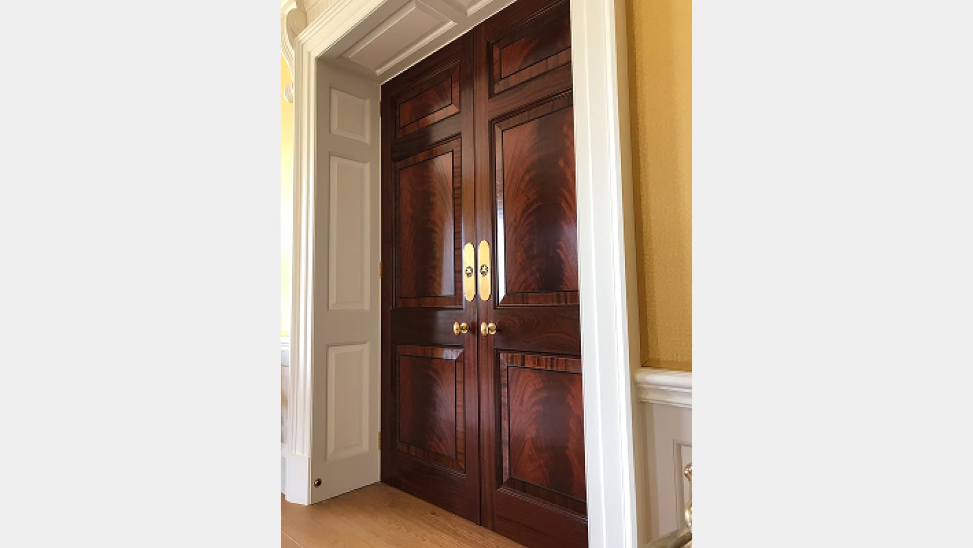 Bespoke Mahogany Doorsets: The Art of Precision Joinery for Luxury Interiors
